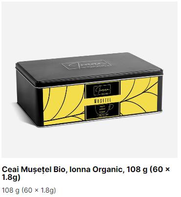 Cutie mare Ceai Musetel Bio Ionna Organic