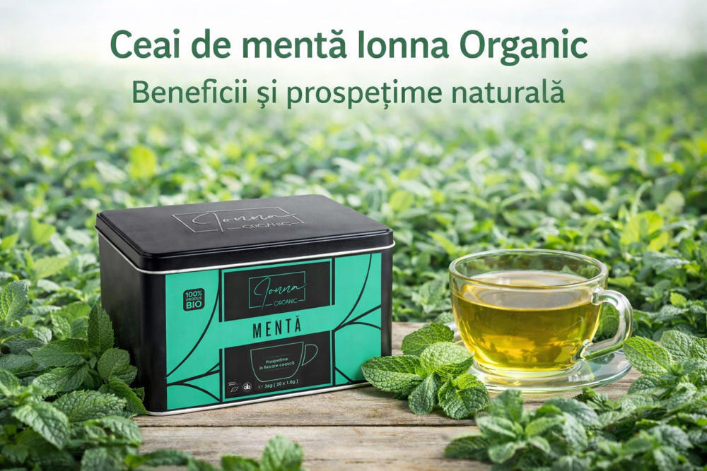 Ceai de mentă – prospețime naturală și beneficii reale pentru echilibrul zilnic