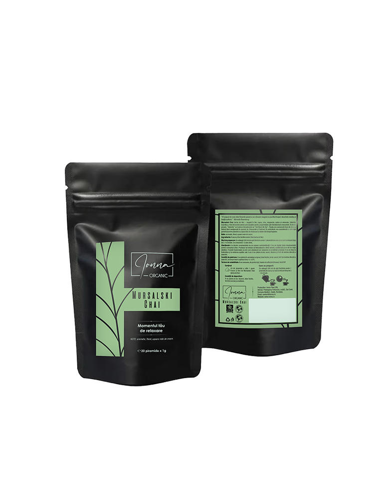 Ceai Mursalski Chai, Ionna Organic, 20 piramide, 20 g (20x1g)